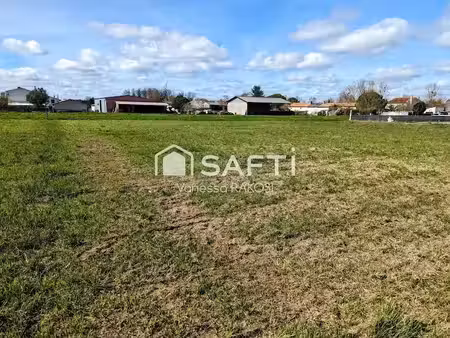 vente terrain à batir 1856 m² à voissay (17400)  26 000 €