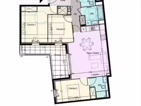 vente appartement 4 pièces à fréjus (83370) : à vendre 4 pièces / 82m² fréjus