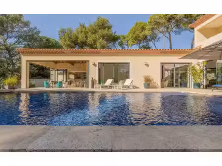 à 20 min de nîmes | elegante villa contemporaine  piscine à débordement et t2 indépendant