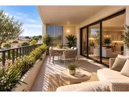 - mèze – t2 neuf de 48 m² avec grande terrasse de 13 m²