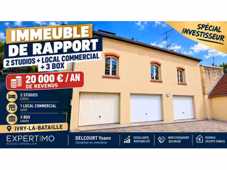 immeuble de rapport 24000€ annuel