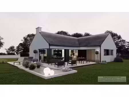 vente maison neuve 4 pièces 107 m² à merlevenez (56700)  358 075 €