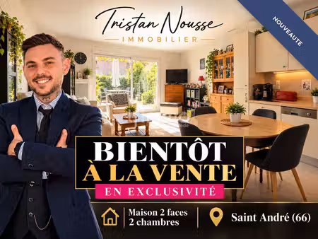 maison t3 de 63 m2 en 2 faces à saint-andré