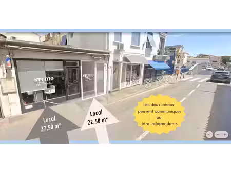 vente locaux professionnels 0 pièces 50 m² à le grau-du-roi (30240)  214 000 €