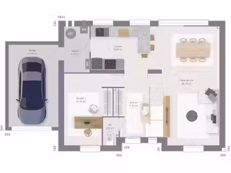 vente maison neuve 6 pièces 120 m² à roucourt (59169)  299 750 €