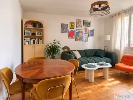 appartement 2 pièces traversant de 46 5 m² avec balcon et cave – colombes