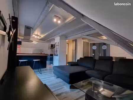 charmant 3 pièces de 70m2 sur les hauteurs de guebwiller meublé