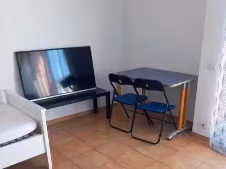 beau studio 28 m² marseille 5e à la timone