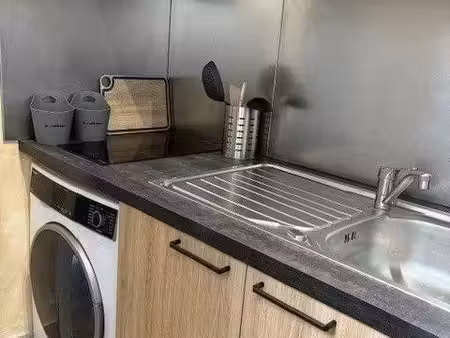 appartement t2 meublé avec cave et jardin