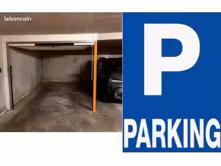 place de parking en sous terrain métro léo lagrange