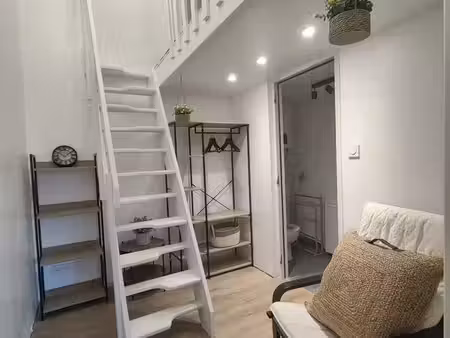 loue bel appartement t1bis totalement rénové 24m2
