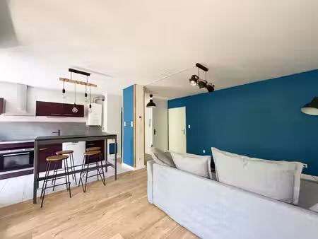 loup pendu - appartement t2 meublé de 48 m2