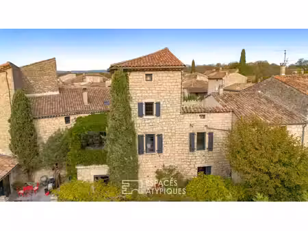demeure de caractère avec cour intérieure terrasses et espaces locatifs