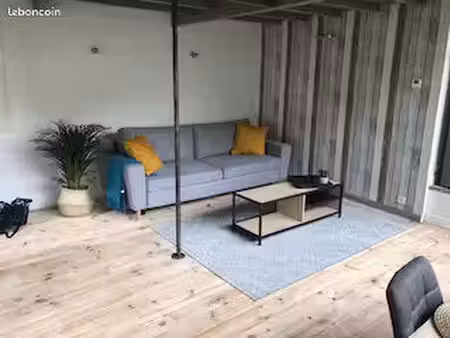 loft avec cour et garage