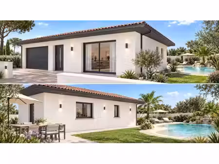 terrain avec maison neuf à vendre