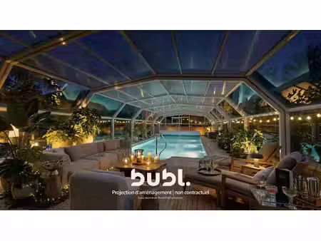 propriété 470 m2 / terrain 1 193 m2 - piscine couverte chauf