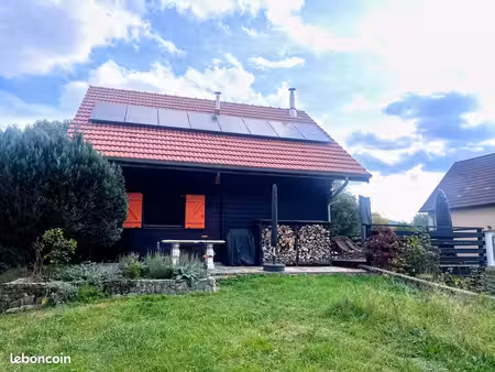 chalet f5 de 80 m² – dpe c – solaire avec batterie – terrain 700 m²
