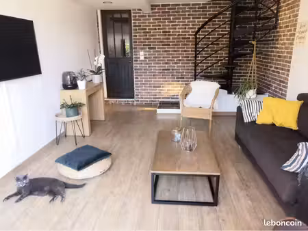 maison meublée – 80 m² avec extérieur– bois-guillaume