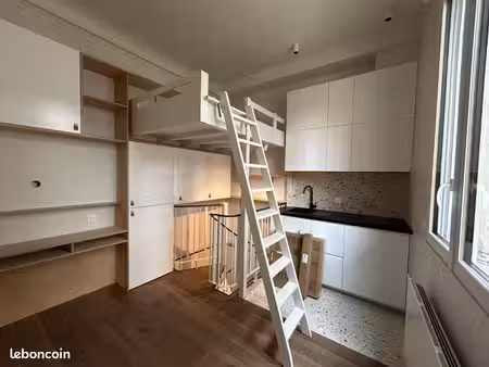 location studio meublé à courbevoie