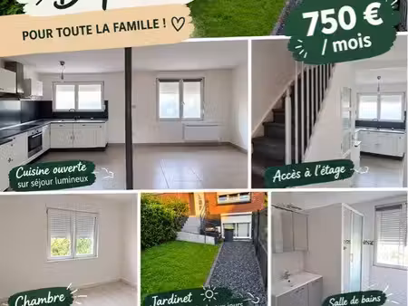 location appartement duplex beuvrages