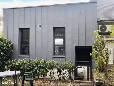 studio meublé de 40 m² avec jardin privatif et parking – montreuil-sur-ille
