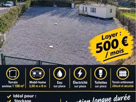 terrain à louer