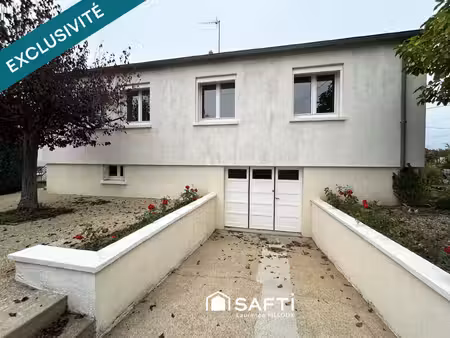 maison familiale sur sous-sol total et jardin clos