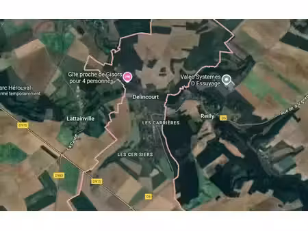 vente terrain 670 m² à delincourt (60240)  69 900 €