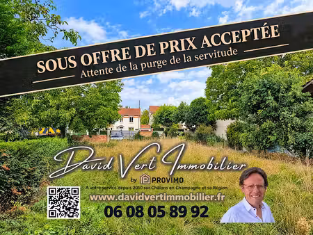 vente terrain 509 m² à chalons-en-champagne (51000)  54 900 €