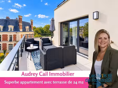 appartement avec terrasse spacieuse au calme