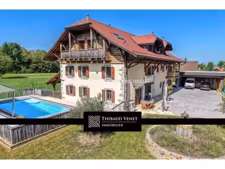 maison de prestige de 601 m2 en vente arenthon  auvergne-rhône-alpes