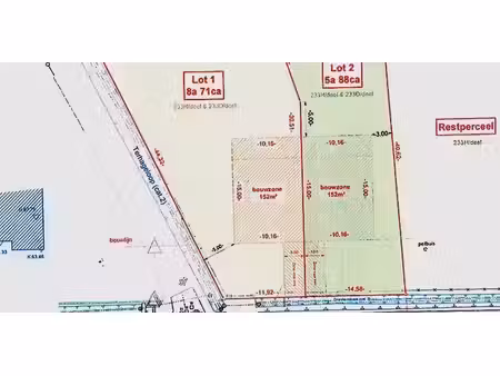 terrain à bâtir à vendre à molenbeek-wersbeek pour € 150.000