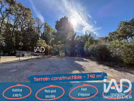 vente terrain 740 m² à espira-de-l'agly (66600)  158 900 €