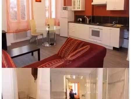 t2 meublé de 44 m² avec cave – marseille 5e