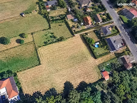 terrain 1 213 m² breuil le vert