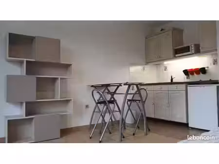 loue studio meublé 23m²