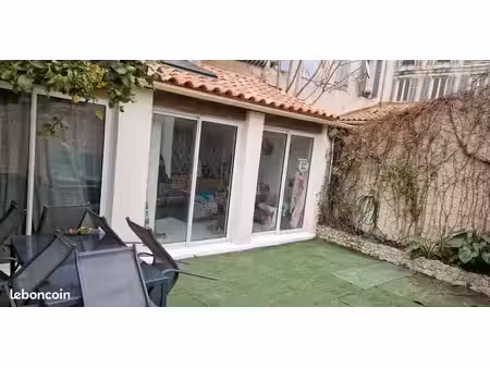 appartement + jardin