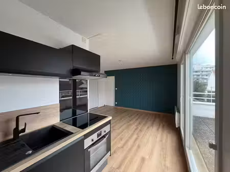 à louer – appartement t2 de 39 m² avec terrasse et garage
