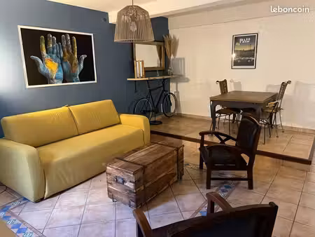 appartement meublé 58 m2 550 cc