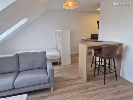 studio meublé 28 m2
