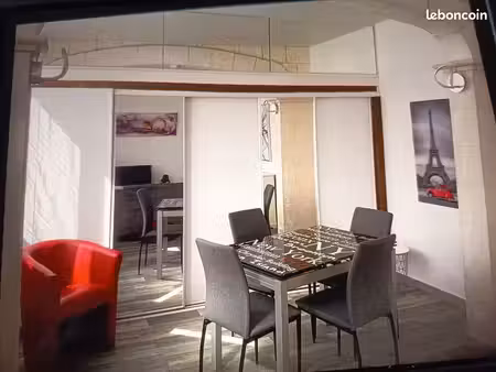appartement f1 bis meublé rdc