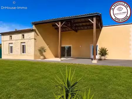 vente maison 4 pièces 120 m² à saint-ciers-sur-gironde (33820)  180 000 €