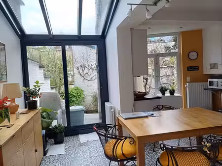 lumineux appartement 2 chambres avec jardin