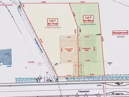 lot 1- landelijk gelegen bouwgrond