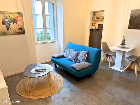 t2 meublé 30m² rénové - rennes st-hélier  proche gare