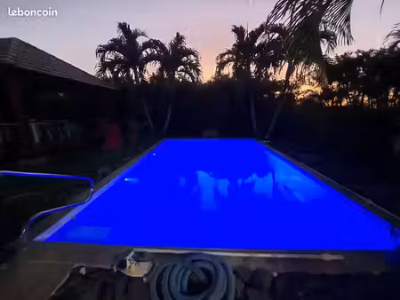 loue à l'année : villa + lodge locatif premium st francois