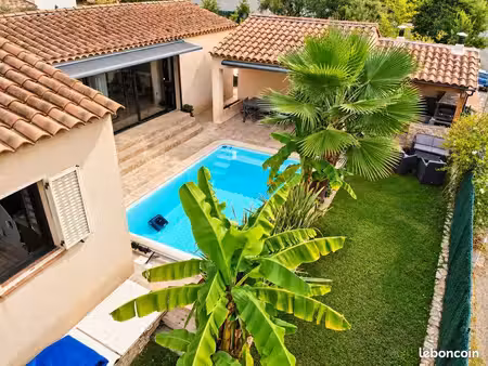 auriol – villa de plain-pied 100 m² – piscine – vue exceptionnelle – plein sud – sans mito