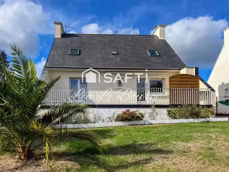 maison familiale avec jardin  sous-sol complet et garage indépendant – proche de toutes le