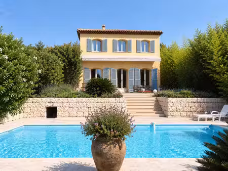 biot bois fleuri mas provencal 3/4 pièces terrain 800 m2 ave