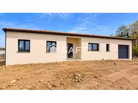 la tour-du-crieu – maison neuve re2020 – plain-pied de 102 m² – 3 chambres – garage